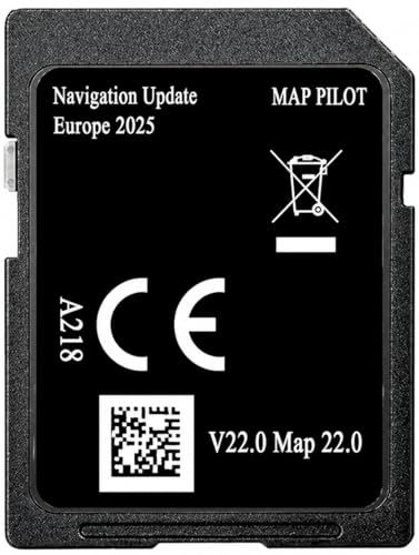 Carte SD Navigation GPS Europe 2025 v22 - A2189062904 Compatible avec Mercedes Garmin Map Pilot - STAR1
