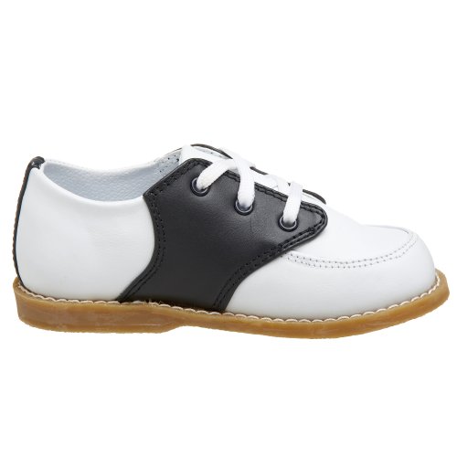 Baby Deer 5162 Conner Saddle Shoe (Toddler),White/Navy,6 M US Toddler