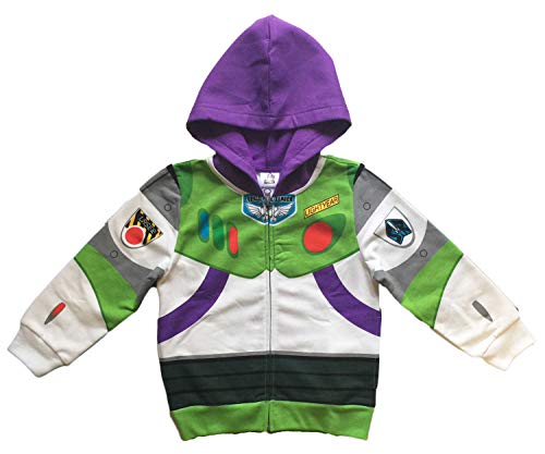 Disney Toy Story Little Boys Buzz Lightyear Costume Hoodie (7)