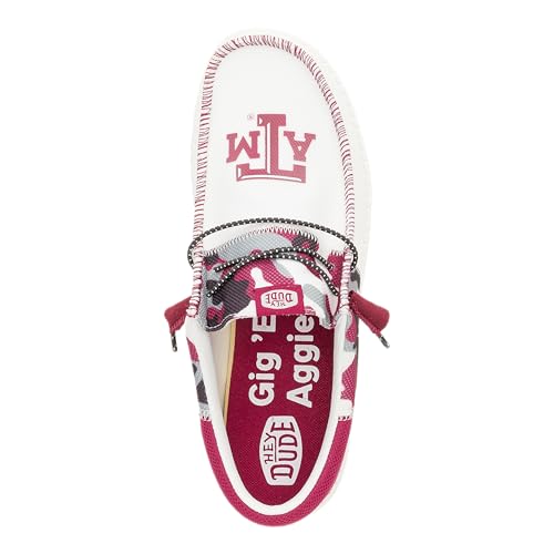 Image of Men's Wally Tri Texas A&M - Texas AM White /Maroon
