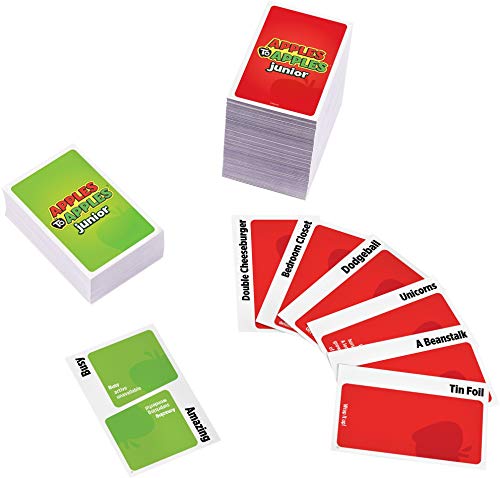 Apples To Apples Junior Kids Game, Card Game For Family Night With Kid-Friendly Words To Make Crazy Combinations (Amazon Exclusive) #TOP2