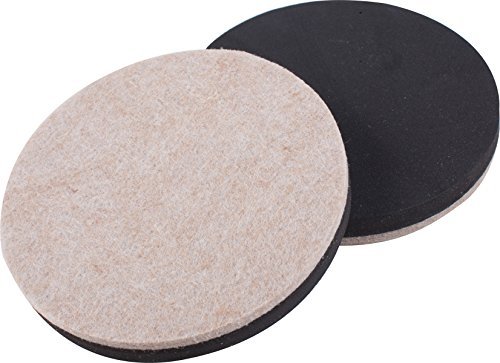 Shepherd Hardware 9140 5-Inch Reusable, Round, Felt Furniture Sliders, by FeltGard