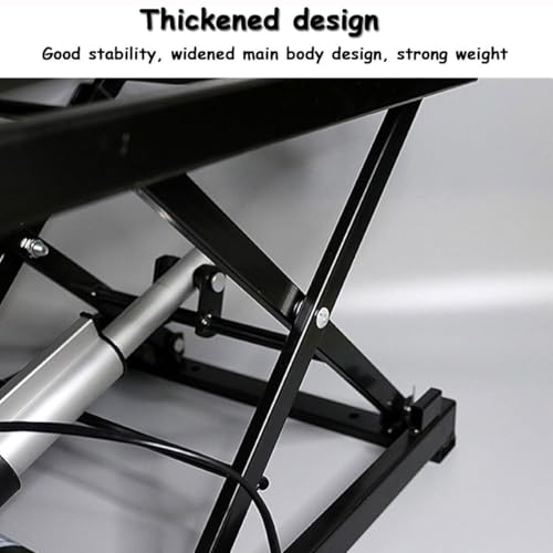 Tavolo elevatore elettrico a forbice, tavolino da caffè regolabile in altezza con telecomando, carico massimo 150 kg, design moderno per casa e ufficio, versatile ed elegante