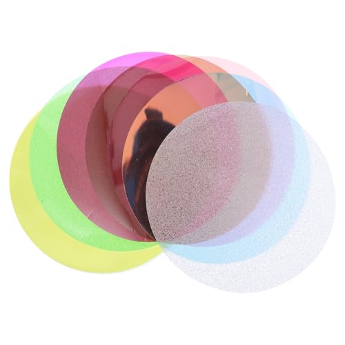 Láminas de filtro de corrección de color tipo gel transparente para flash y focos de estudio