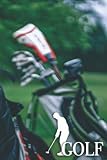  GOLF: Puntaje de golf: Registro del campo de golf para rastrear estadísticas de puntaje de golf - Regalo perfecto para cualquier golfista, aficionado o profesional - 6 x 9 pulgadas - 151 páginas