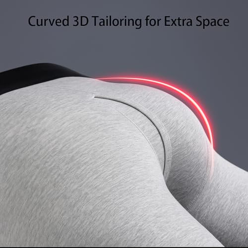 Essence Dual Pouch Boxers, Men’s Underwear with Pouch for Balls, Men Breathable Boxer Briefs, Moisture Wicking3