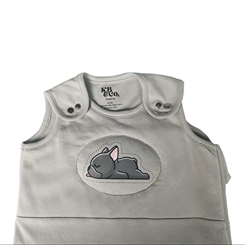 Baby Dreamer By Kb & Co. - Gently Weighted Sleep Sack, Baby: 6-15 Months, Help Newborn/Infant Swaddle Transition And Sleep, Cotton 100%, 2-Way Zipper, Machine Washable. Compare To Nested Bean, Gray #TOP7