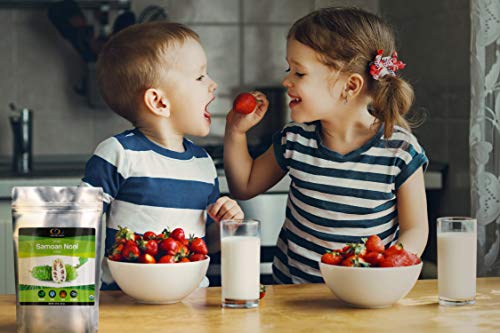 Optimally Organic Raw Samoan Noni Powder Dietary Supplement, Enzymes, Fiber, & Probiotics #TOP2