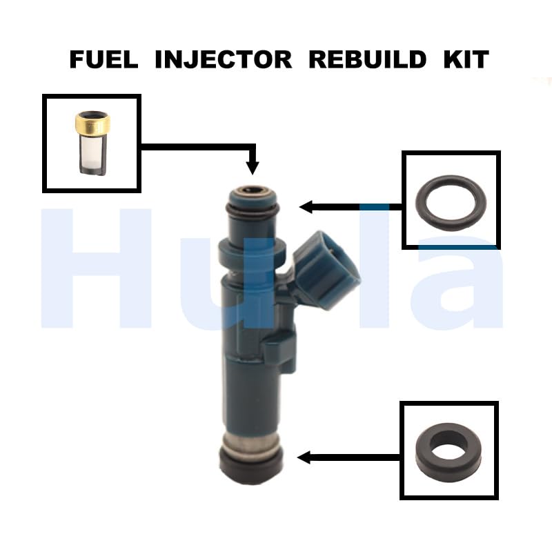 Fuel Injector Seal O-Ring Kit Seals Filters For Toyota and For Lexus 23250-46080 - (Color: 20 SET)