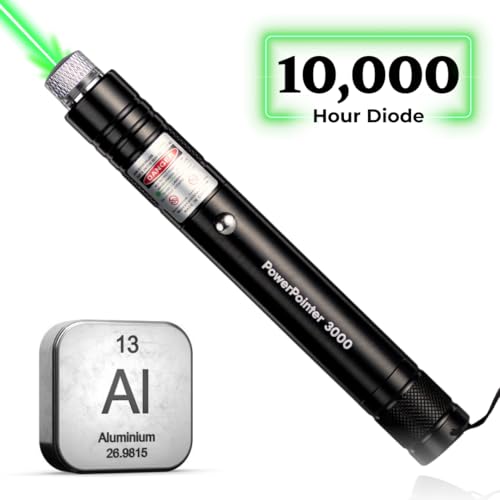 Lampe-torche projection étoiles Power Pointer 3000 contre peur du noir