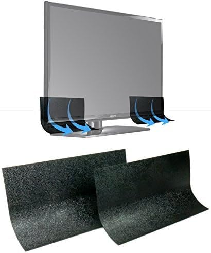 TV Speaker Passive Amplifier Set: Redirect Home Theater Sound Toward You, Not The Floor Without a Costly Soundbar. Improve Sound Clarity. Great and Ideal for Mom, Dad, Audiophiles, Seniors