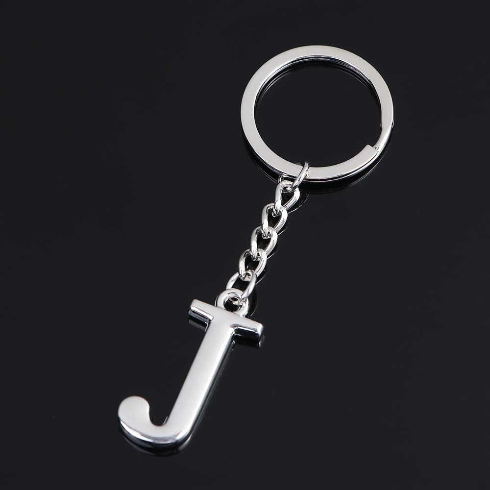 Breloques en acier Inox alphabet lettre T Argenté