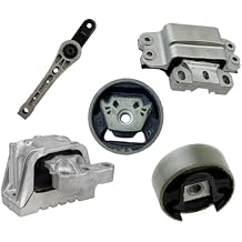 Engine Motor & Transmission Mount Compatible with 2006-2010 Volkswagen Passat 2.0L Turbo Set 5pc -K3793 |A6973 A6966 A4925 A4909 A6959HY