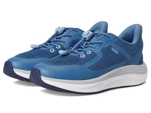 Kizik Slip On Sneakers: London - Comfortable All-Day Wear, Hands Free Convenience, Breathable Mesh Top, Womens Walking Shoes with Arch Support - Womens Regular Width