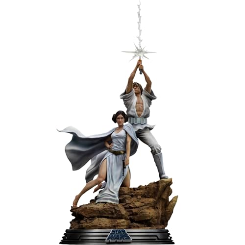Iron Studios Statue Art Scale 1/10 Luke und Leia Star Wars 41 cm