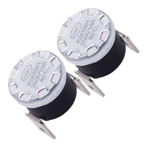 PartsBroz 661566 WP661566 High Limit Thermostat (2-Pack) - Compatible With Whirlpool Maytag Kenmore KitchenAid Dishwasher - Replaces AP6010246 PS11743423 W10339474 MDB7749AWM2 WDT710PAYM6 WDT730PAHZ0