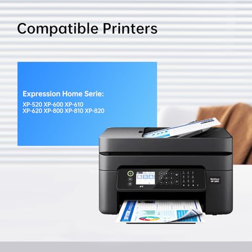 Image of KASAT 273XL Ink Cartridges Remanufactured Ink Replacement for Epson 273 Ink Cartridges Compatible with XP-820 XP-810 XP-800 XP-620 XP-610 XP-600 XP-520 Printer(5 Pack)