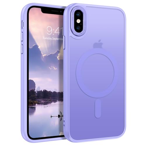 Coque iPhone Xs Max Magsafe translucide antichoc mince et magnétique 6,5"