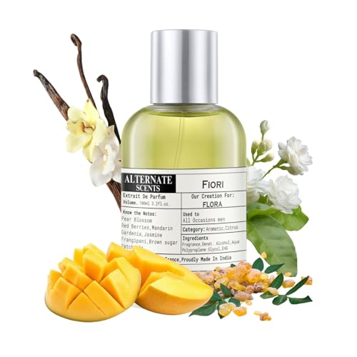 Image of Alternate Scents FIORI 100ml Long Lasting Perfume For Women|Strong&Long Lasting with 30% Oil Concentration|Fresh Floral Fruity|Fragrance From France |Made In India|