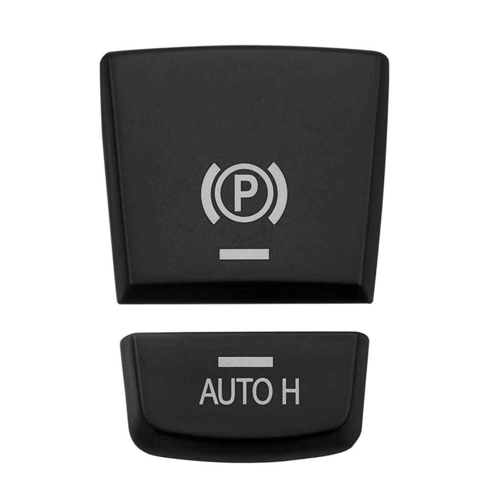 CYCDIY Black Electronic Parking Brake Handbrake Switch Button Cover Compatible with BMW 5 6 7 X3 X4 X5 X6 F10 F07 F01 F25 F26 F11 F06 F15 F16(Model A)-image-33