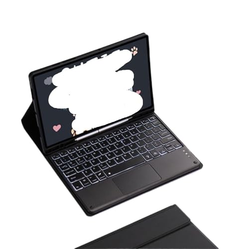 Étui clavier iPad Air 5/4 10.9 pouces universel avec pavé tactile rétroéclairé coloré YSJX