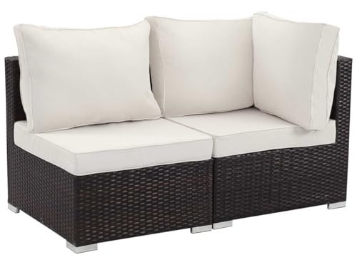 habitat et jardin Gartenlounge Meridienne 2-Sitzer Ibiza - Buffalo -...