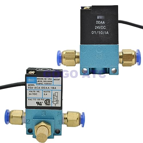 Électrovanne 3 voies 12V 24V pour machine de distribution MAC
