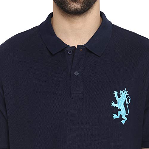 Image of Red Tape Men's Cotton Regular Fit Polo T-Shirt