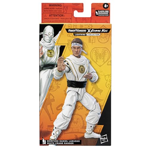 Figurine Hasbro Power Rangers X Cobra Kai Morphed Daniel LaRusso 15 cm Collection Lightning - vue 6
