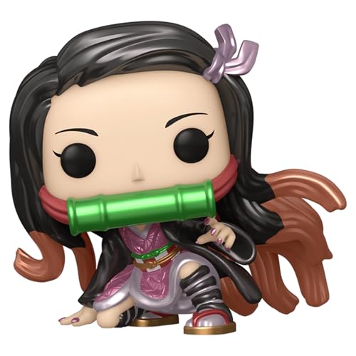 Funko, Toy Funko Pop Animation: Demon Slayer - Nezuko Kamado Metalico Exclusivo