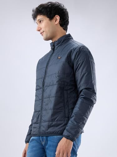 Image of Spykar Men Jackets, Polyester, Standard Length