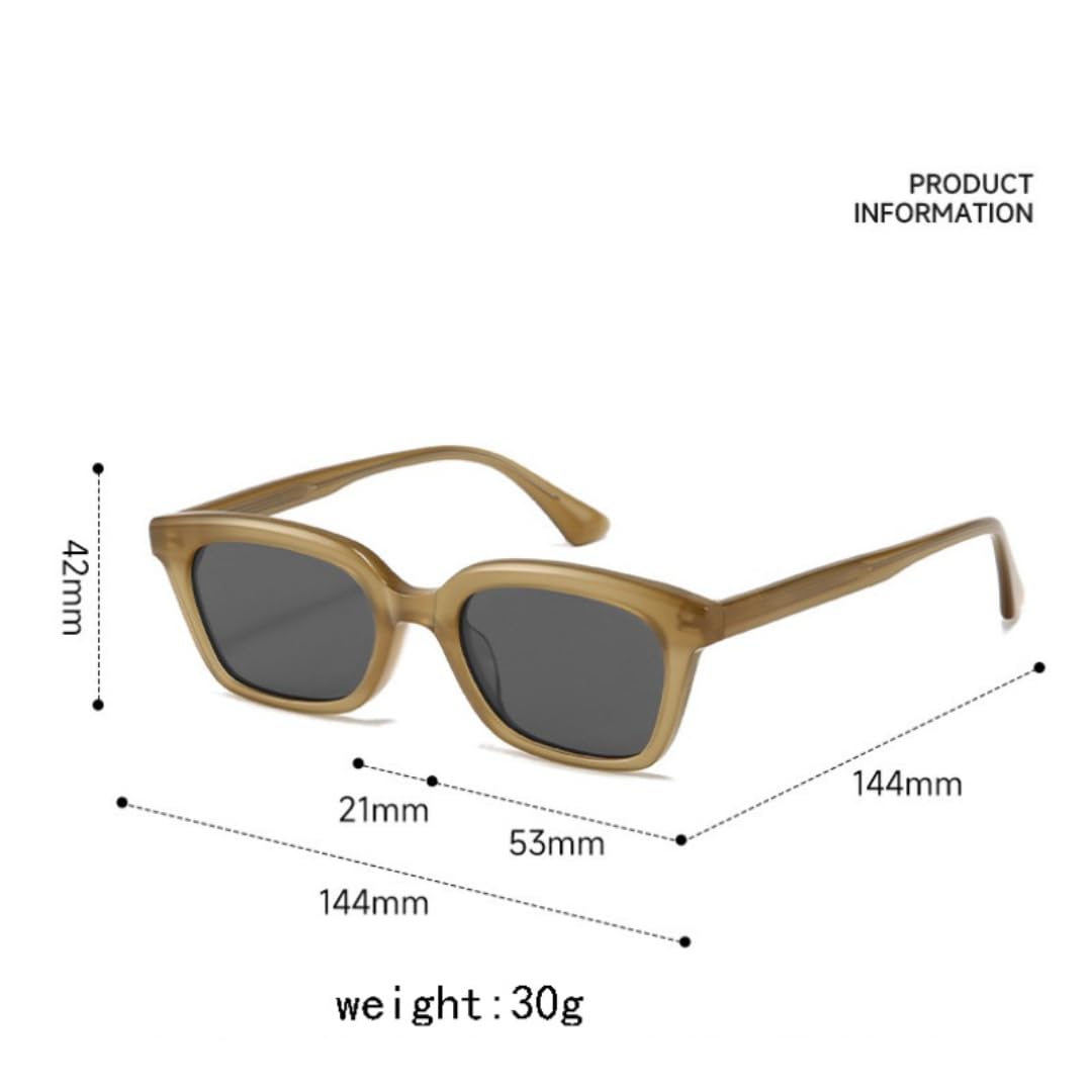 Occhiali da sole in acetato, moda, protezione UV400 per attività all'aperto.