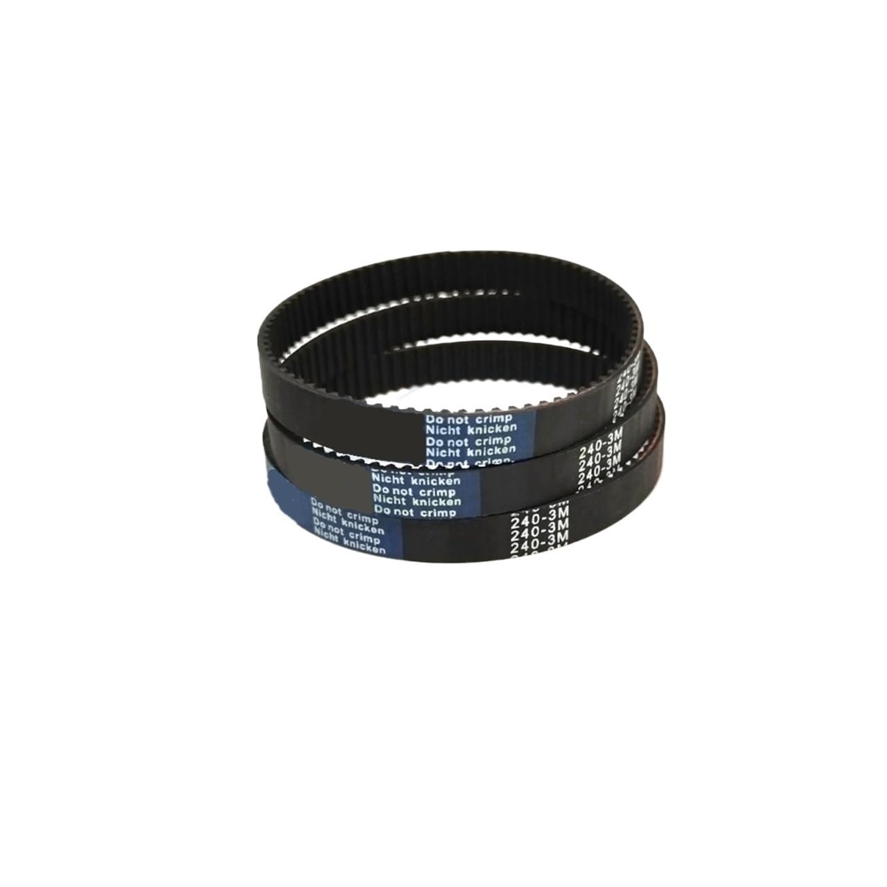 1/3/5/10 Uds HTD 3M correa dentada de goma de bucle cerrado longitud 147 150 153 156mm ancho 6/10/15/20mm 3M-144 3M-159(3M-156mm,5pcs,6mm)