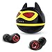 Produktbild XZC Kinder Wireless Ohrhörer Niedliche Fledermaus Teufel Bluetooth 5.0 drahtlose Kopfhörer Geräuschreduzierende wasserdichte Ohrhörer mit Mikrofon für Halloween Weihnachten Neujahrsgeschenk