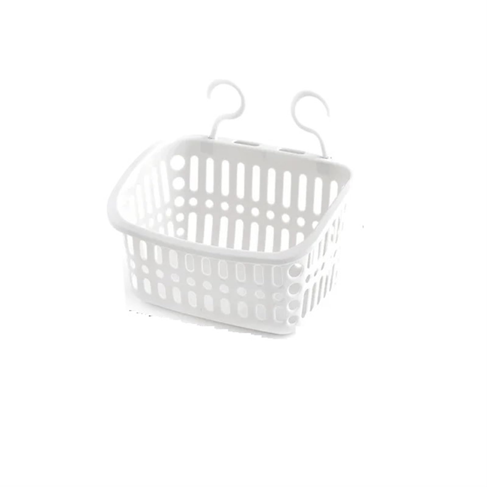 DVMSIEF Shower Caddy Bathroom Hanging Basket Plastic Shower With Hook Kitchen Fruit Vegetable Baskets Home Storage Organizer