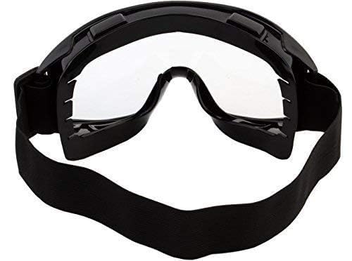 Image of Motorcycle Goggle mask Anti Scratch UV Protective Face Mask, Bike Riding with Detachable Face Mask, Adjustable Elastic Strap Goggles Mask for Helmet