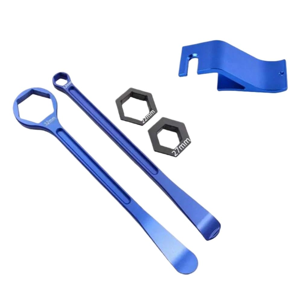 Reifenheber-Werkzeugsatz, 10 mm, 12 mm, 22 mm, 27 mm, 32 mm, kompatibel mit Motorrädern