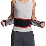 Maxar BMS-511 Lumbar Support Back Brace with 31 Powerful Magnets, Far Infrared Technology, Magnetic Therapy Belt, Pain and Stress Relief, Sciatica, Scoliosis, Herniated Disc, Large 36”-40”