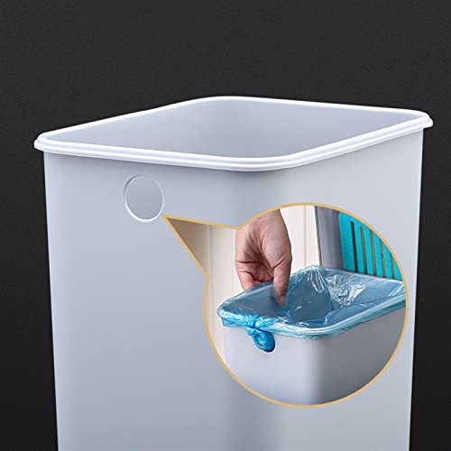 Caneca de basura de acero inoxidable para cocina y hogar miniatura 4