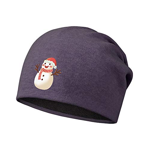 Bonnet de Noël Bonhomme de Neige Idéal pour les Sorties et Balades Hivernales