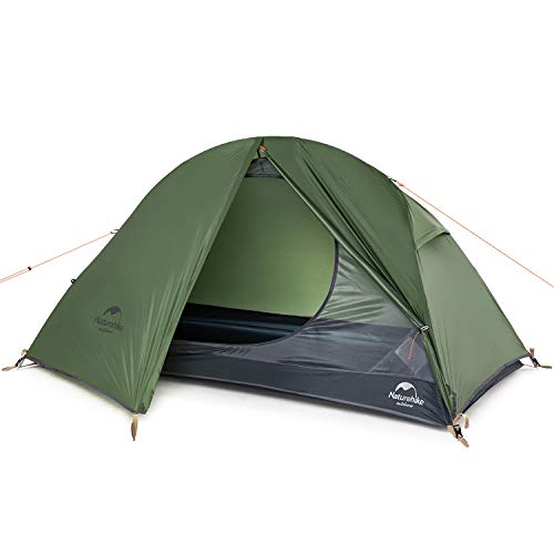 Naturehike Carpa para 1 Persona Camping Senderismo Ligera Impermeable con Huella miniatura 4