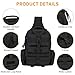 Explokit Bolso Táctico de Hombro Cruzado Mochila de Pesca Paquete Militar Molle para el Pecho Bolso de Bandolera Grande para Caza Correr Senderismo y Ciclismo Imagen de Explokit Bolso Táctico de Hombro Cruzado Mochila de Pesca Paquete Militar Molle para el Pecho Bolso de Bandolera Grande para Caza Correr Senderismo y Ciclismo