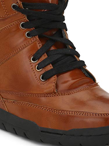 Image of Eego Italy Mens High Top Premium Sneakers For Men