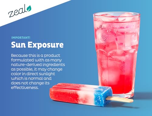 Image of Zeal Electrolyte Powder - 30 Servings | Keto Electrolytes Powder | Zero Sugar, BCAAs, B-Vitamins | Potassium, Zinc, Magnesium | Hydration Powder Recovery Drink | Red White Blue Frozen Pop