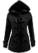 Meaneor Women's Plus Size Jacket Duffle Style Toggle Hoodie Pea Coat Top