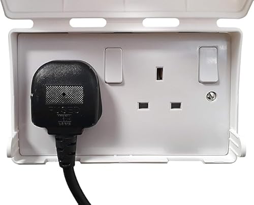 1 Piece of Double Switch Power Plug Cover, 1 Piece of Single Switch Plug Cover, Socket Plug Cover, Safety Plug Socket Cover, Plug Protection Cover