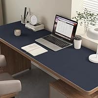 Bureauonderlegger Kantoor Schrijfmat Pad Met Randbescherming Antislip Lederen Tafelblotter Bureaubeschermer Gaming Bureaumat Voor Laptop Toetsenbord Kui