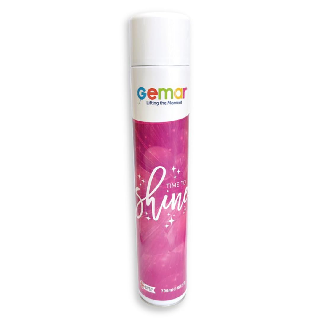Gemar Time To Shine Latex Balloon Spray 700ml - Perfect for Birthday Parties, Events and Festive Occasions
