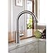 hansgrohe Talis C Stainless Steel High Arc Kitchen Faucet, Kitchen Faucets with Pull Down Sprayer, Faucet for Kitchen Sink, Magnetic Docking Spray Head, Stainless Steel Optic 04215800