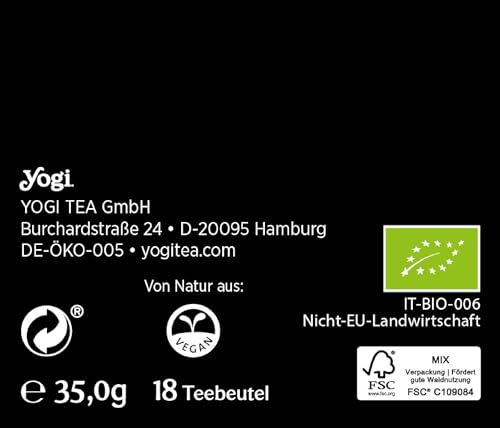 Yogi Tea Finest Selection - 9 Bestseller Teesorten: Classic, Ingwer-Zitrone, Glückstee, Sweet Chai, Frauen Power, Wohlfühl Tee, Halswärmer, Schoko und Grüntee Matcha Zitrone, 6x18 Beutel